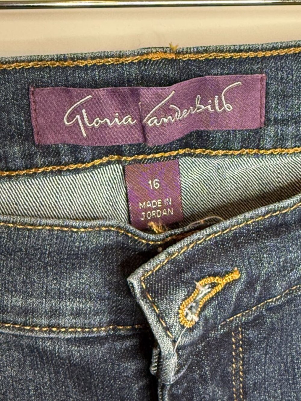Gloria Vanderbilt Amanda Size 16 Bootcut Stretch Jeans - Picture 4 of 12